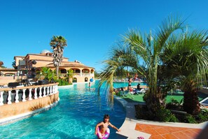 Seasonal outdoor pool