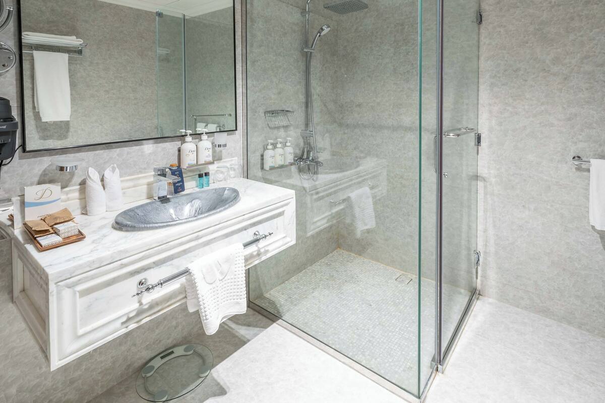 Minibar, in-room safe, laptop workspace, iron/ironing board