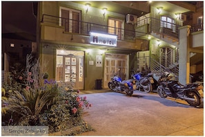 Voorkant van accommodatie