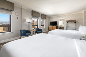 Hypo-allergenic bedding available, down comforters, pillowtop beds