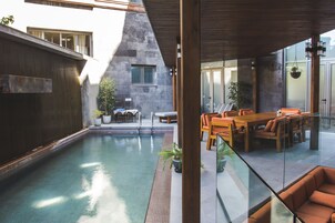 Seasonal outdoor pool