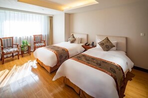 Minibar, desk, iron/ironing board, rollaway beds