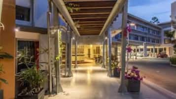 EntrĂ©e de lâhĂ©bergement