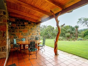 Vista al jardín