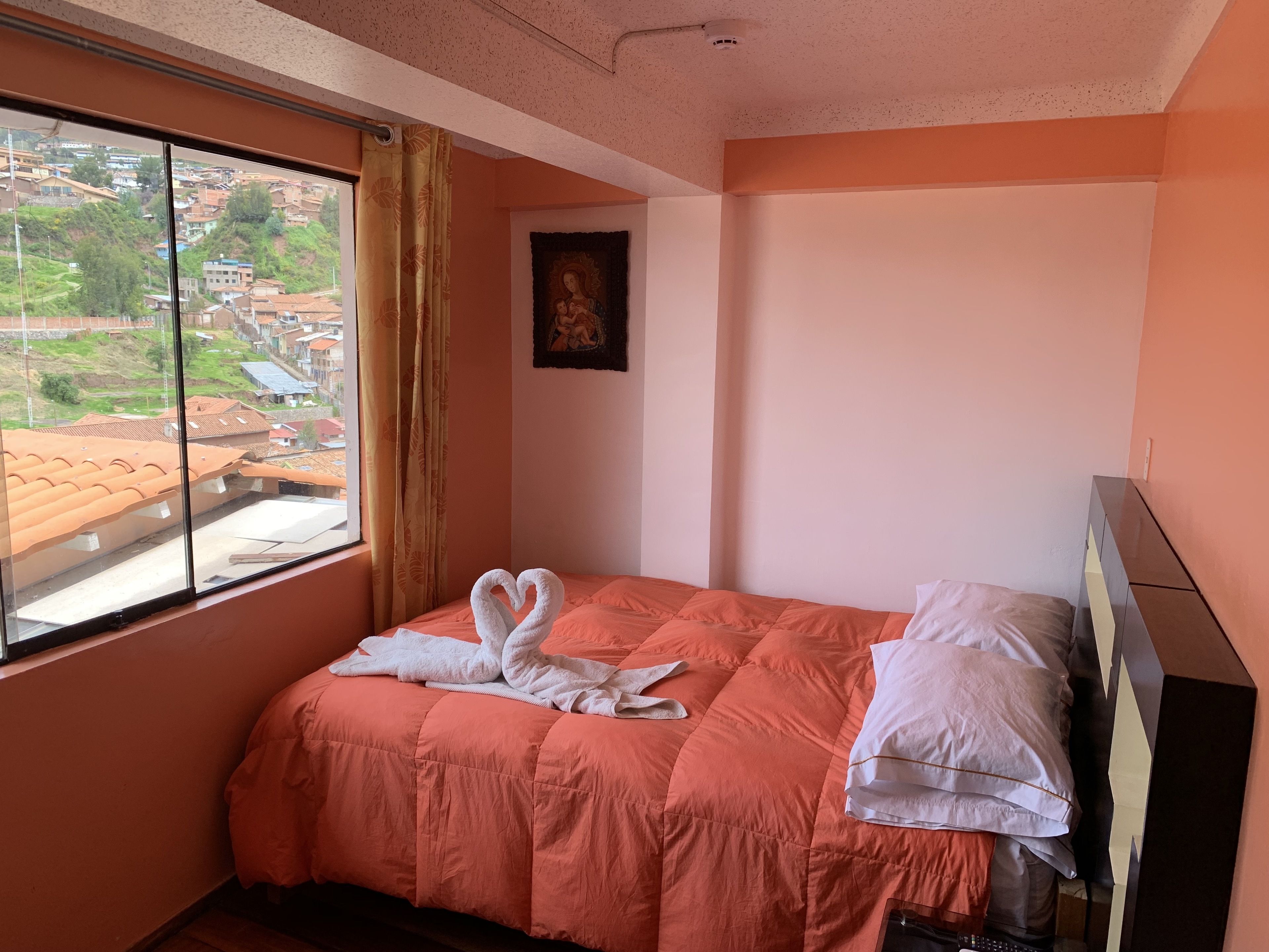 standard double room | down duvets, memory-foam beds, in-room safe, desk