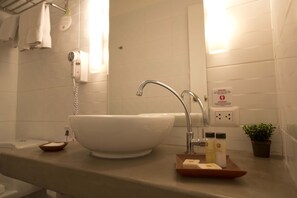 Habitación individual | Lavabo del cuarto de baño