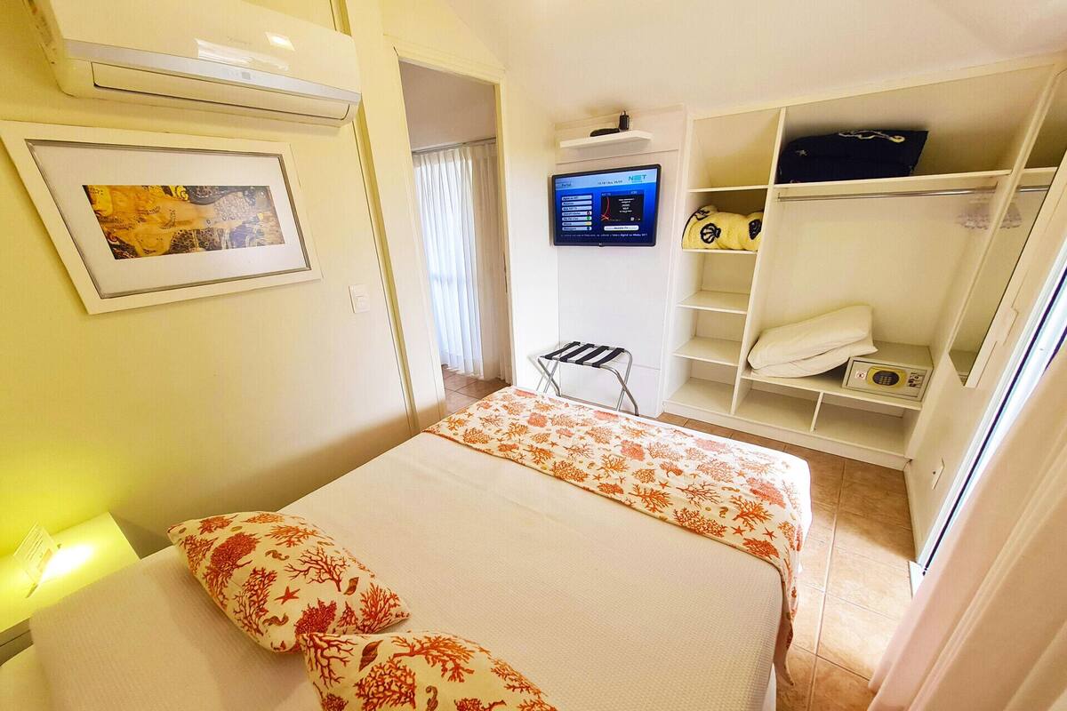 1 bedroom, in-room safe, free cots/infant beds, free WiFi