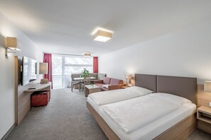 Kamar Double, balkon, pemandangan gunung (Similaun) | Seprai antialergi, brankas, Wi-Fi gratis, dan seprai linen