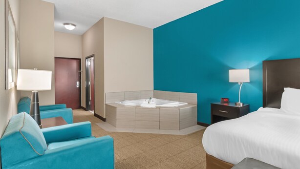 Suite, 1 kingsize-seng, ikke-røyk, massasjebadekar (with Sofabed)