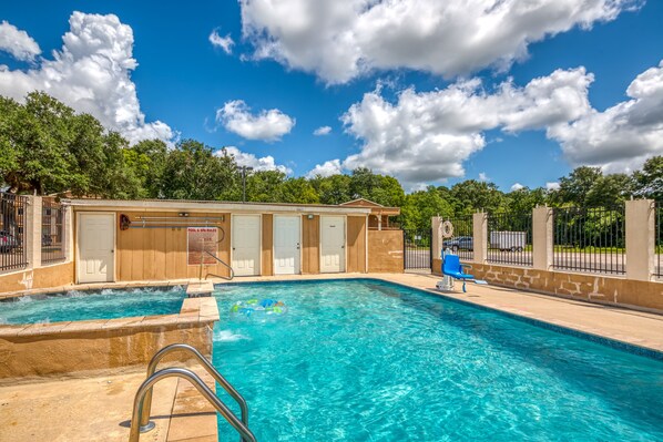 Outdoor pool