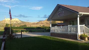 Fassade der Unterkunft