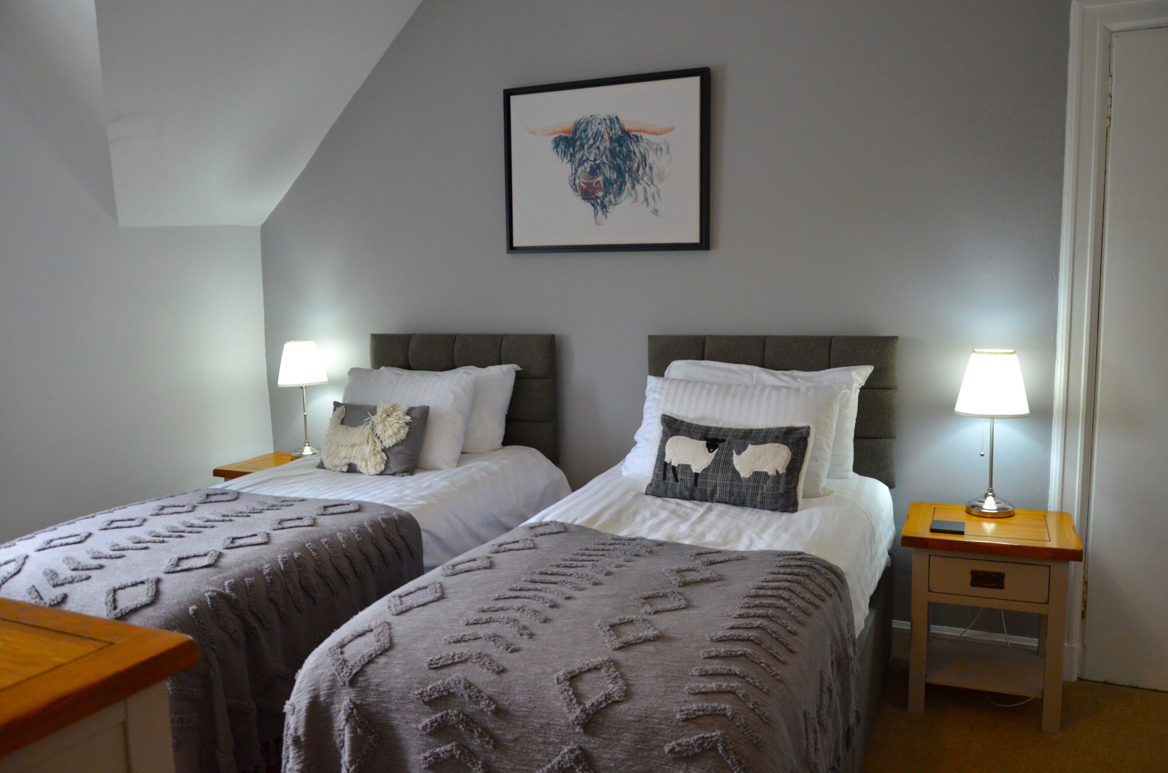 Twin kamer | Individueel gedecoreerd, individueel gemeubileerd