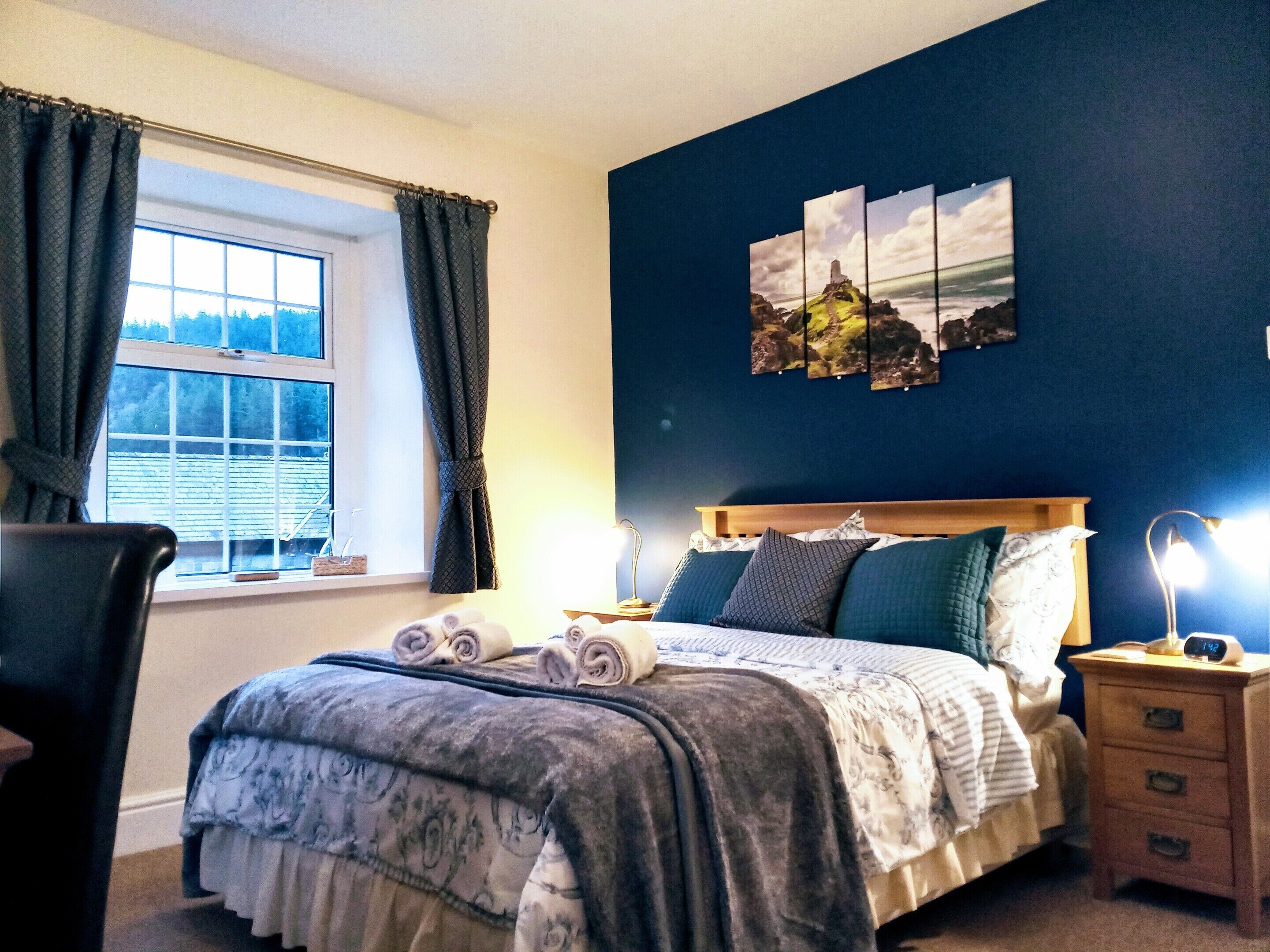 Chambre Double, salle de bains attenante