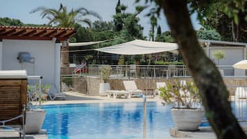 Innenpool, Außenpool (je nach Saison geöffnet), Cabañas (kostenlos)
