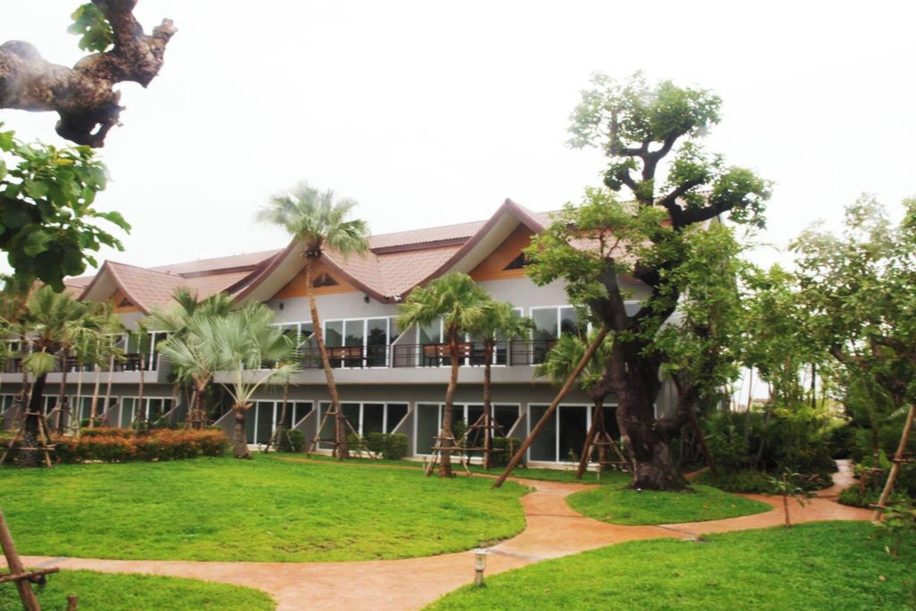 ด้านหน้าที่พัก