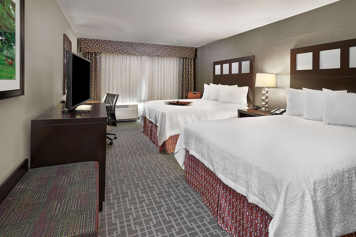 room, 2 queen beds | hypo-allergenic bedding, pillow-top beds, in-room safe, desk