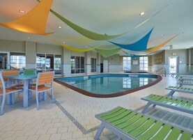 Una piscina techada