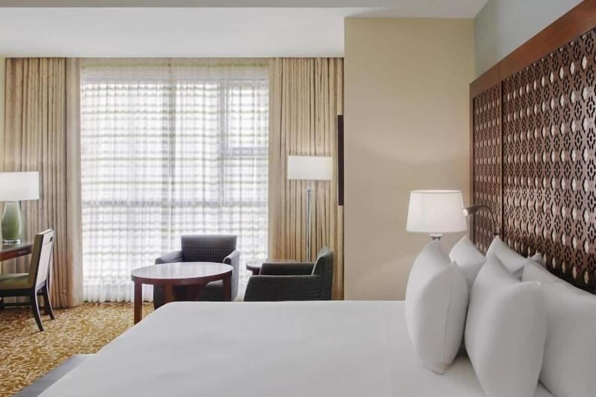 Premium bedding, in-room safe, desk, soundproofing