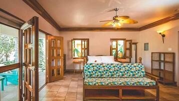 Premium bedding, minibar, in-room safe, desk