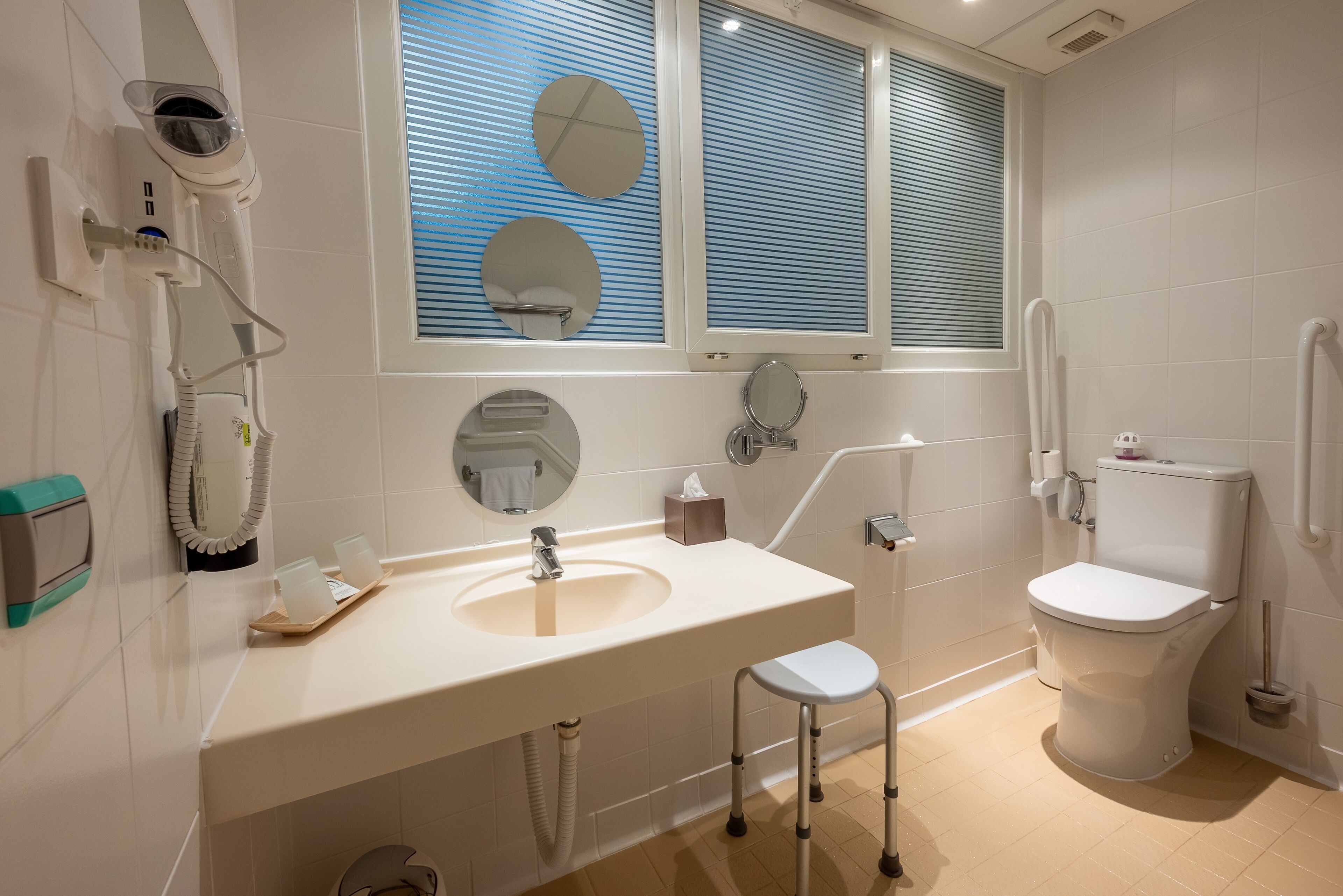 twin room, garden area | bathroom | shower, free toiletries, hair dryer, towels