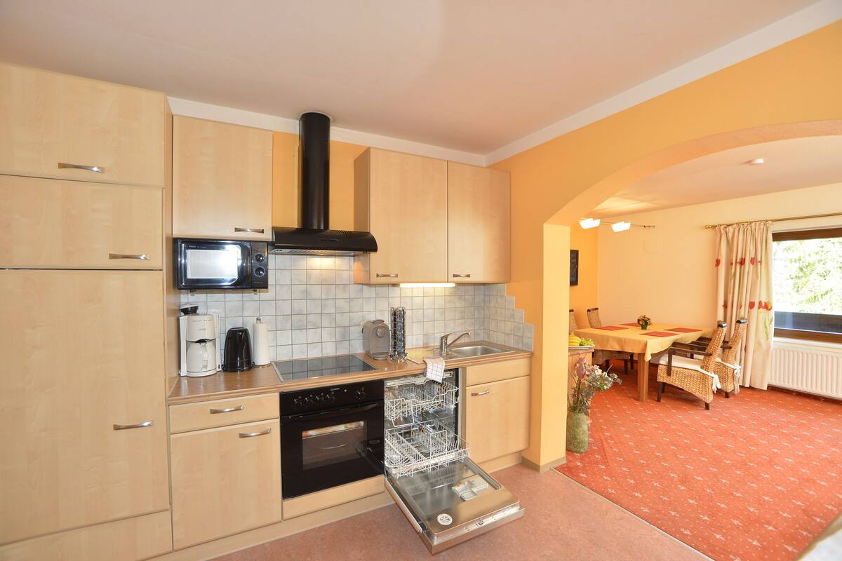 Two Bedroom Apartment (Apartment 34) | Private kitchen | Coffee/tea maker, fridge, stovetop, electric kettle