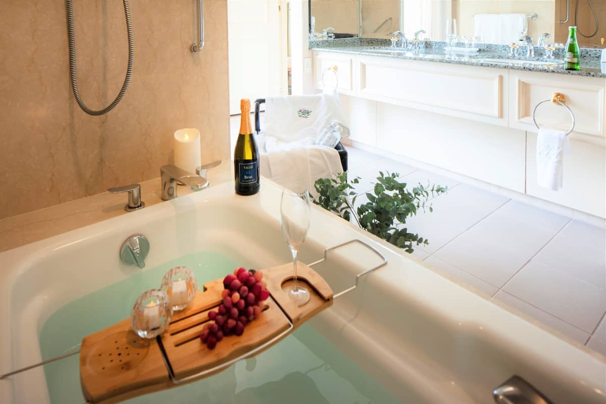 free toiletries, hair dryer, slippers, electronic bidet