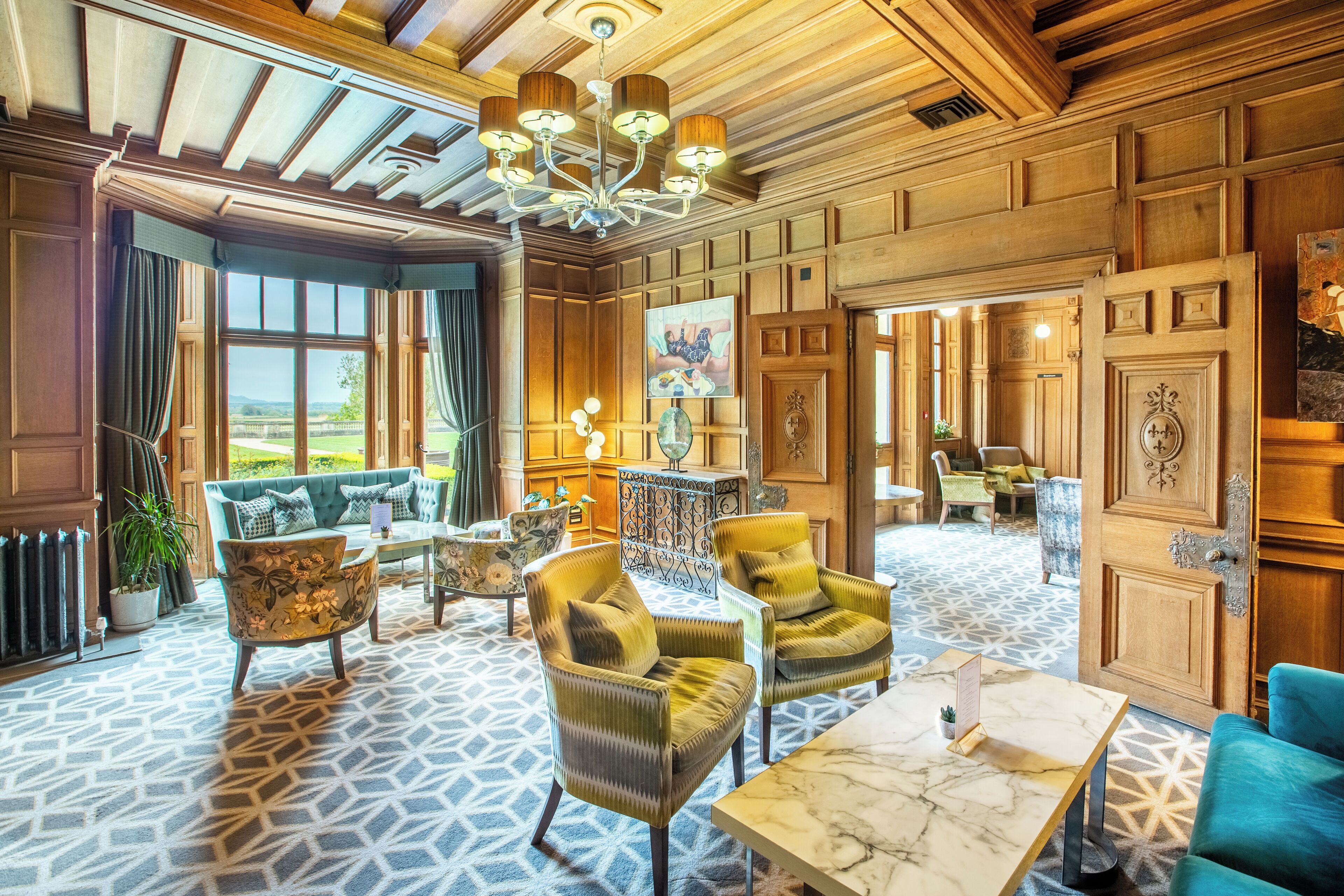 Garden views, open daily