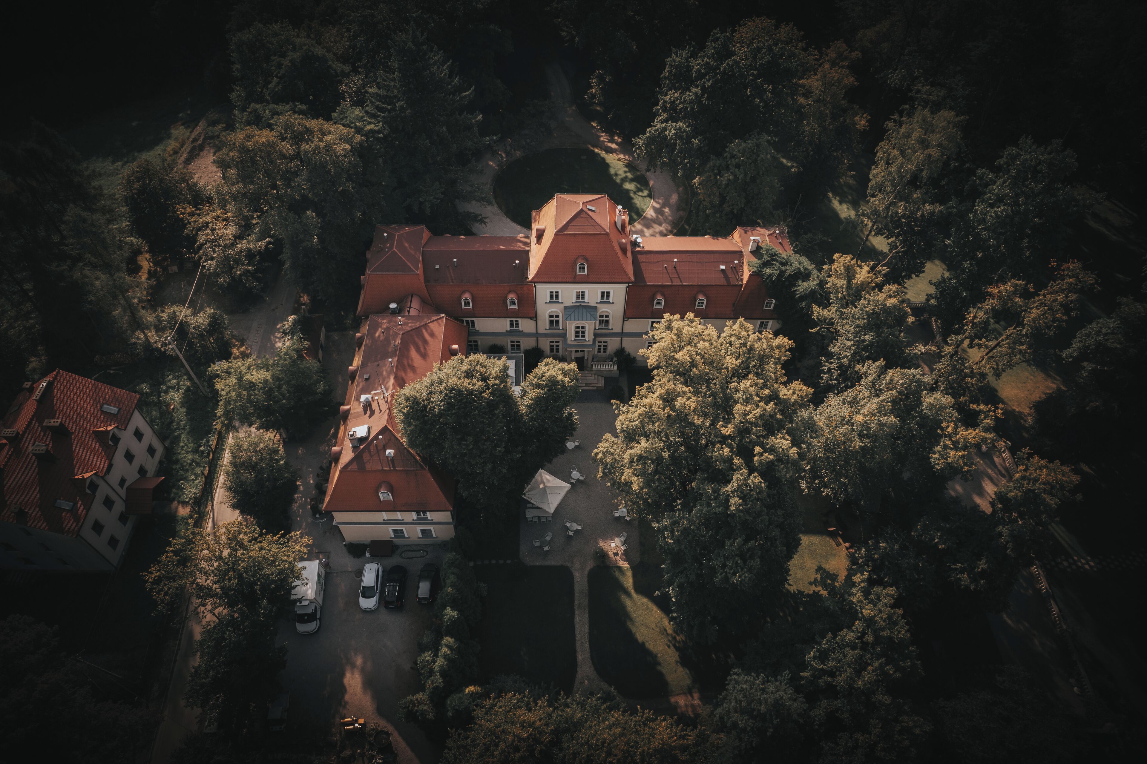 ด้านหน้าที่พัก