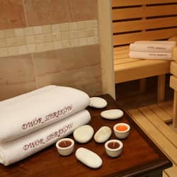 Bastu, bubbelpool, ångbastu, kroppsbehandlingar och gravidmassage