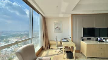 デラックス ルーム シングルベッド 2 台 シティビュー | 部屋からの景観