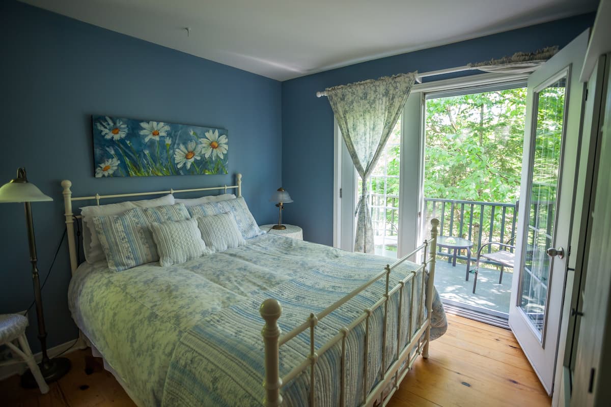 Habitación Deluxe, 1 cama Queen size, balcón | Balcón