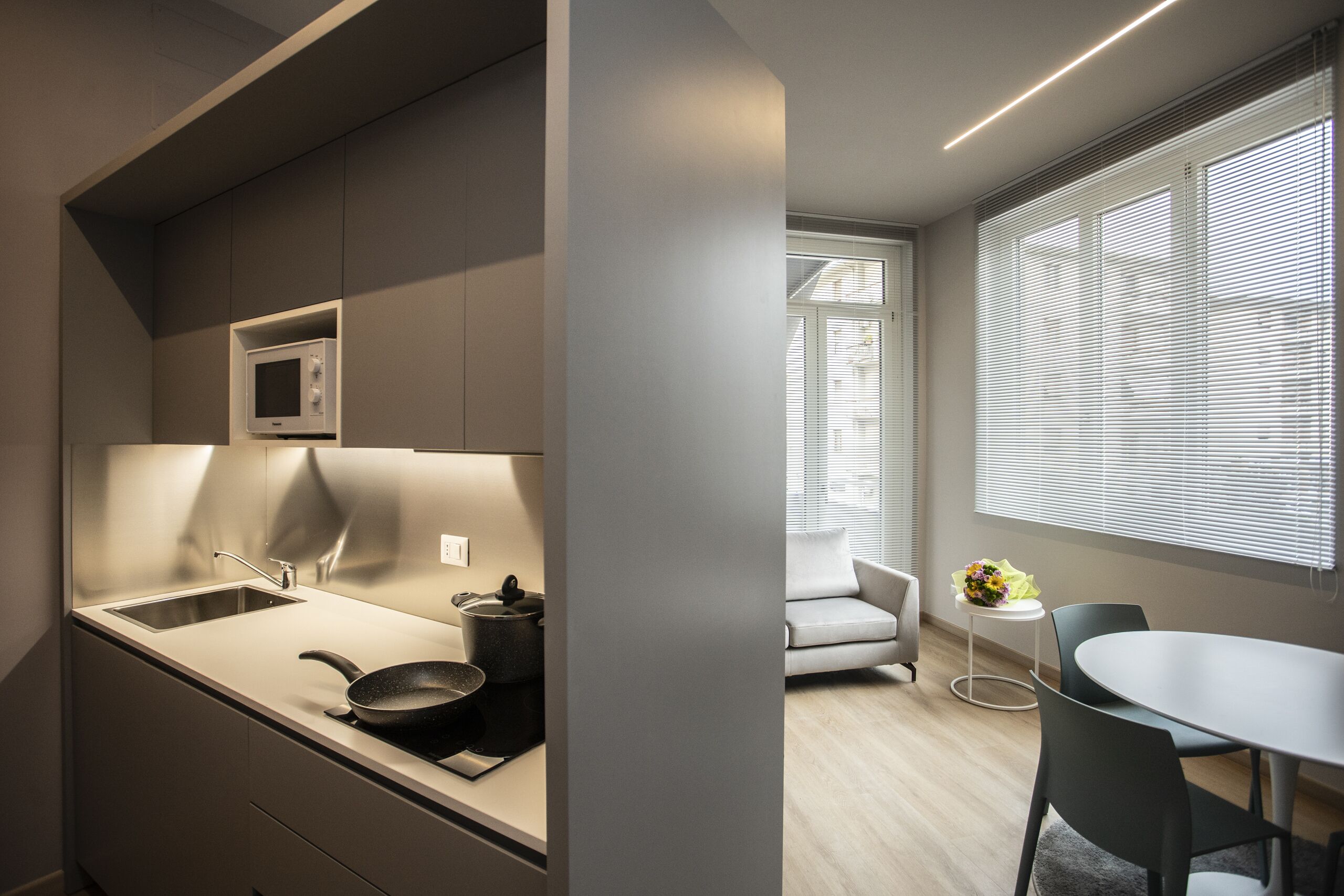 Deluxe Apartment, 1 Bedroom | Private kitchen