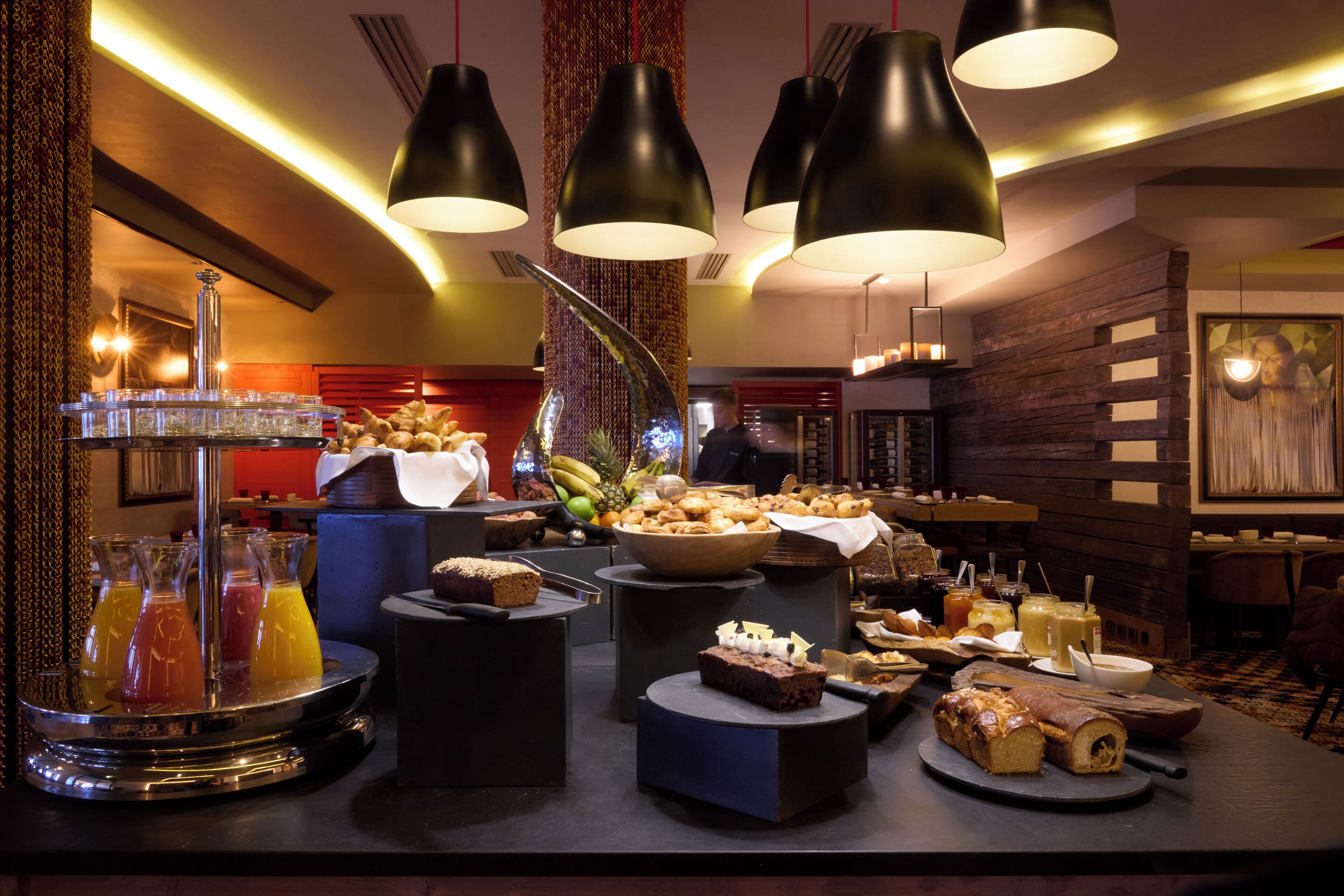 Frokostbuffé er inkludert hver dag