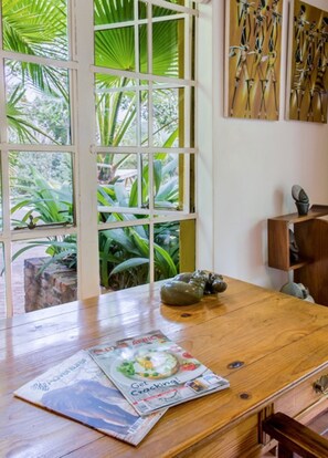 Studio | Vue de la chambre