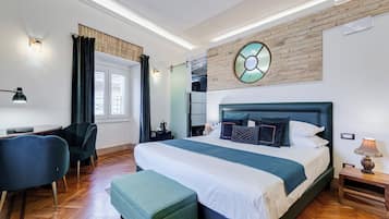 Habitación superior con 1 cama doble o 2 individuales | Sábanas italianas Frette y ropa de cama de alta calidad