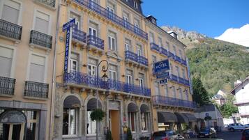 Majoituspaikan julkisivu