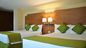 1 bedroom, memory-foam beds, blackout curtains, free WiFi