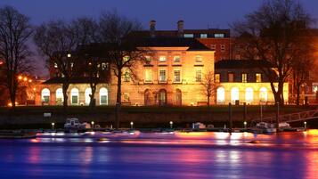 Front of property - evening/night