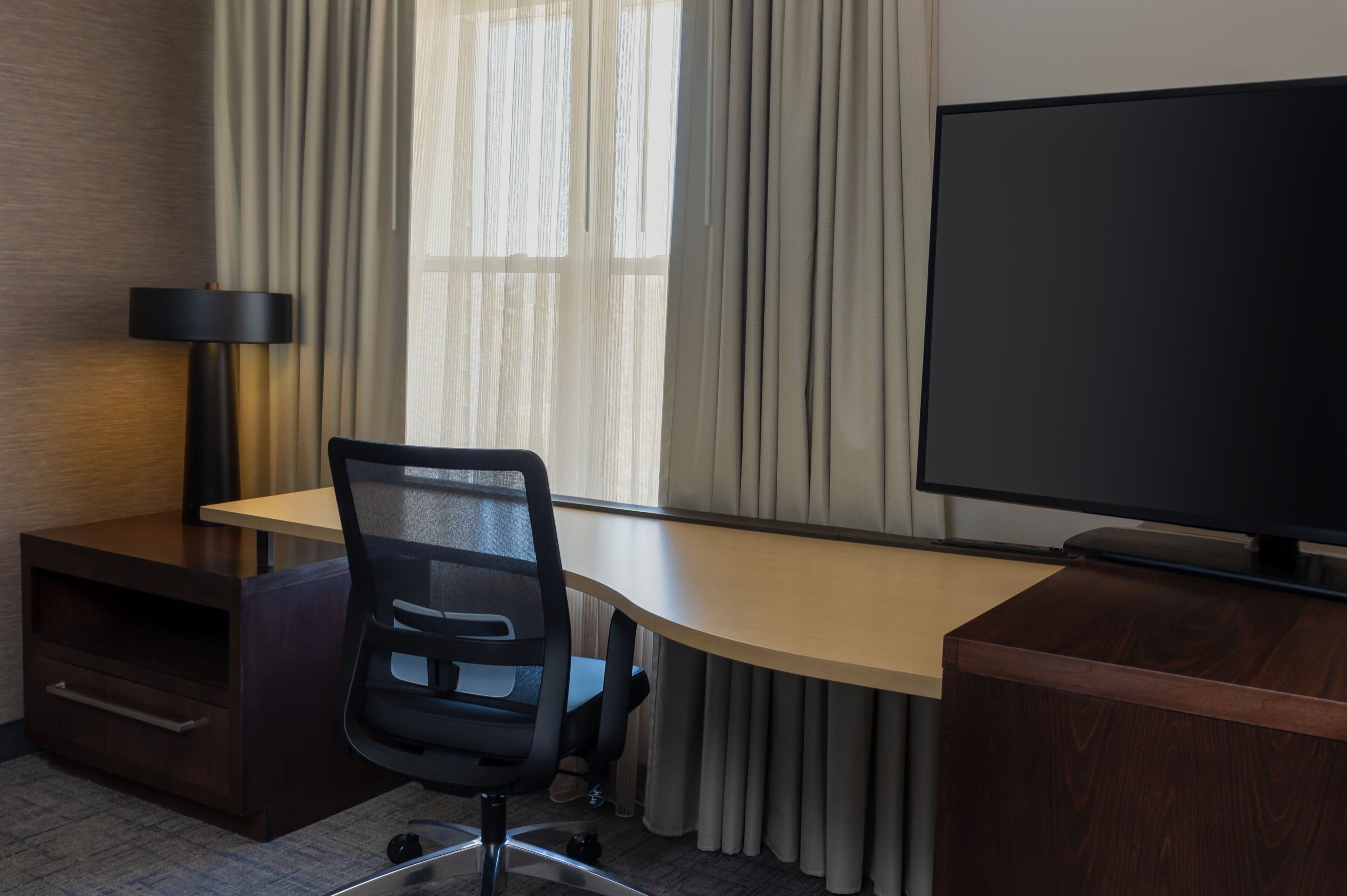 premium bedding, in-room safe, desk, blackout curtains