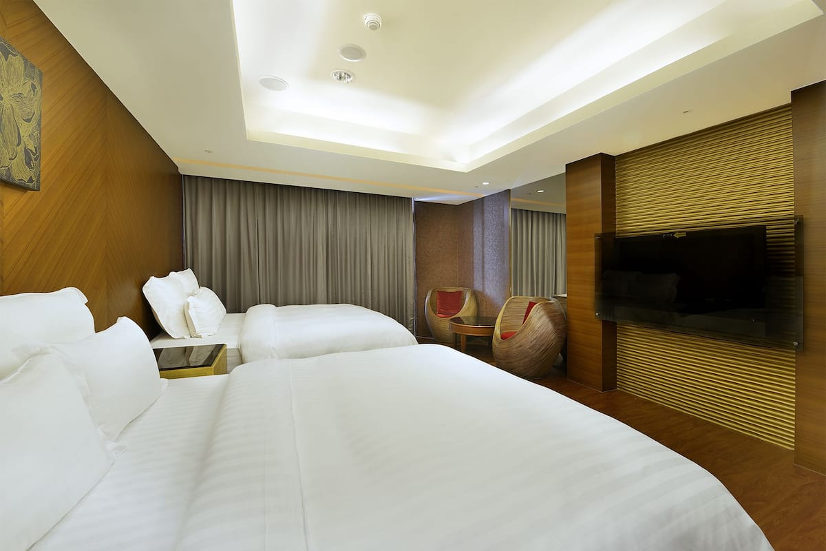 Quadruple Room | Down duvets, pillow-top beds, free minibar items, individually decorated