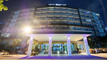 Front of property - evening/night