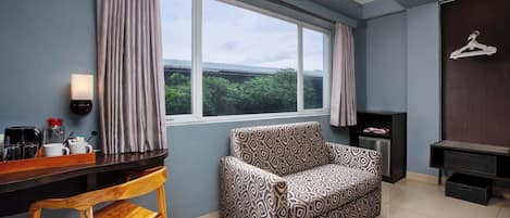 Caja de seguridad en la habitación, escritorio y wifi gratis