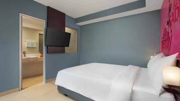 Deluxe Room | Brankas, meja kerja, Wi-Fi gratis, dan seprai linen