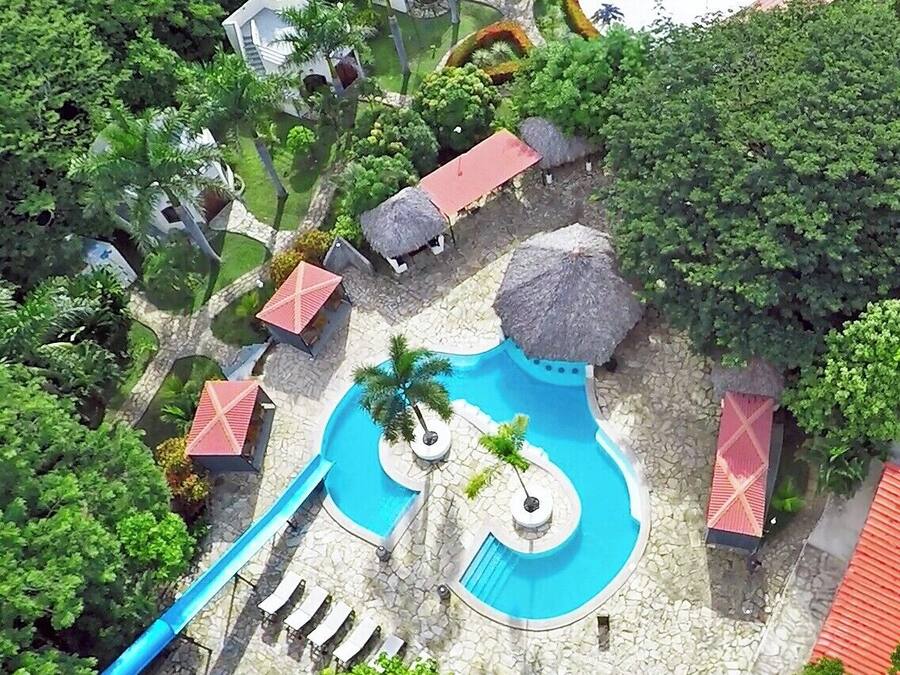 Voorkant van accommodatie