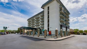 Fassade der Unterkunft