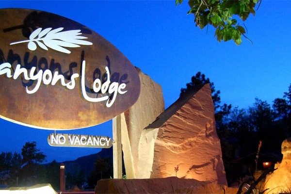 Front of property - evening/night