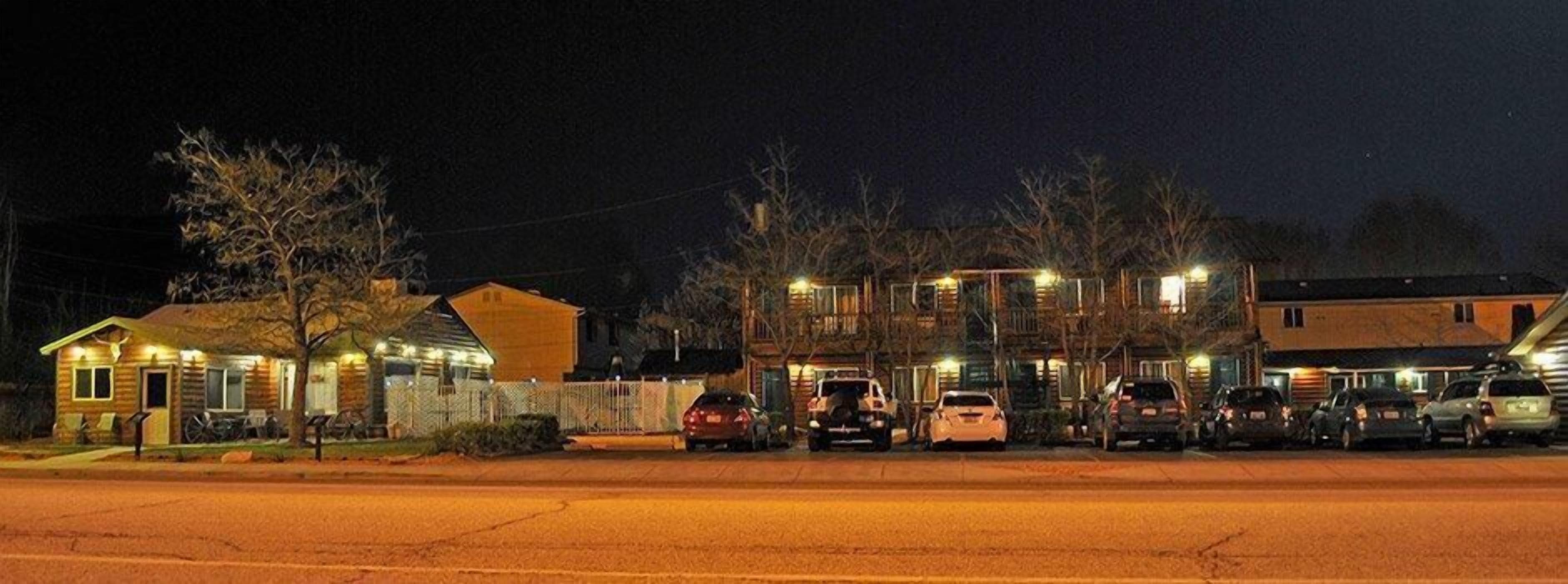 Façade de l’hébergement - soirée/nuit