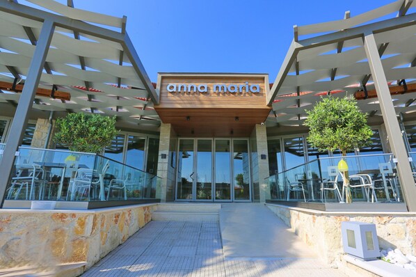 Entrée de l’hébergement 