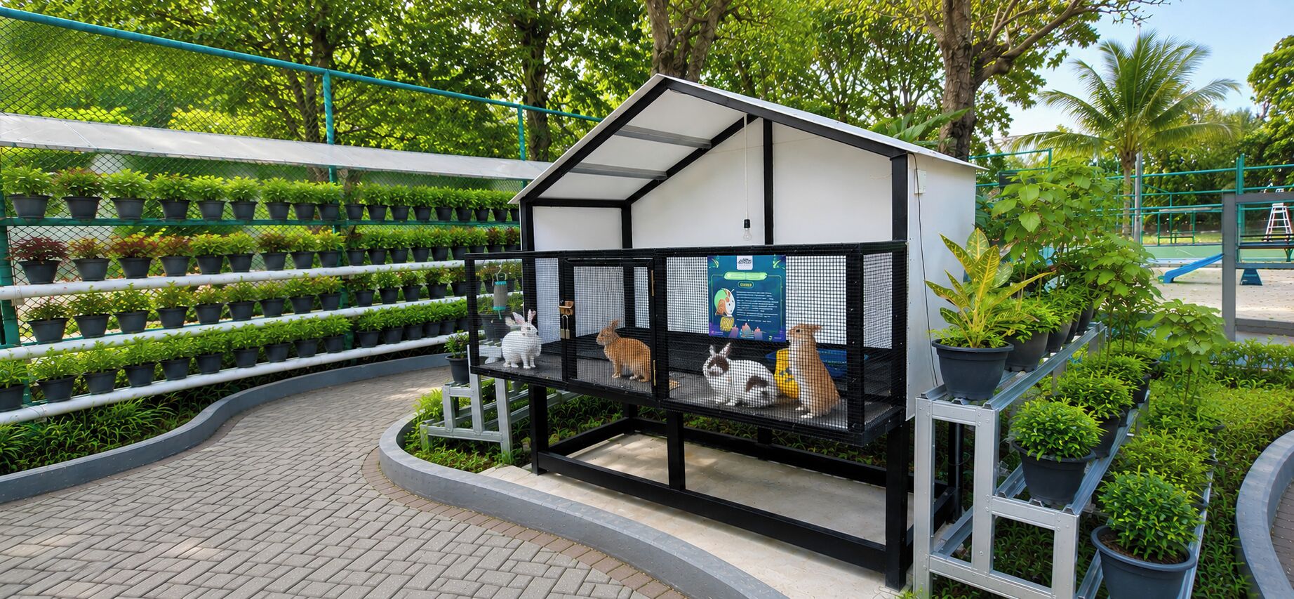 Children's play area - outdoor