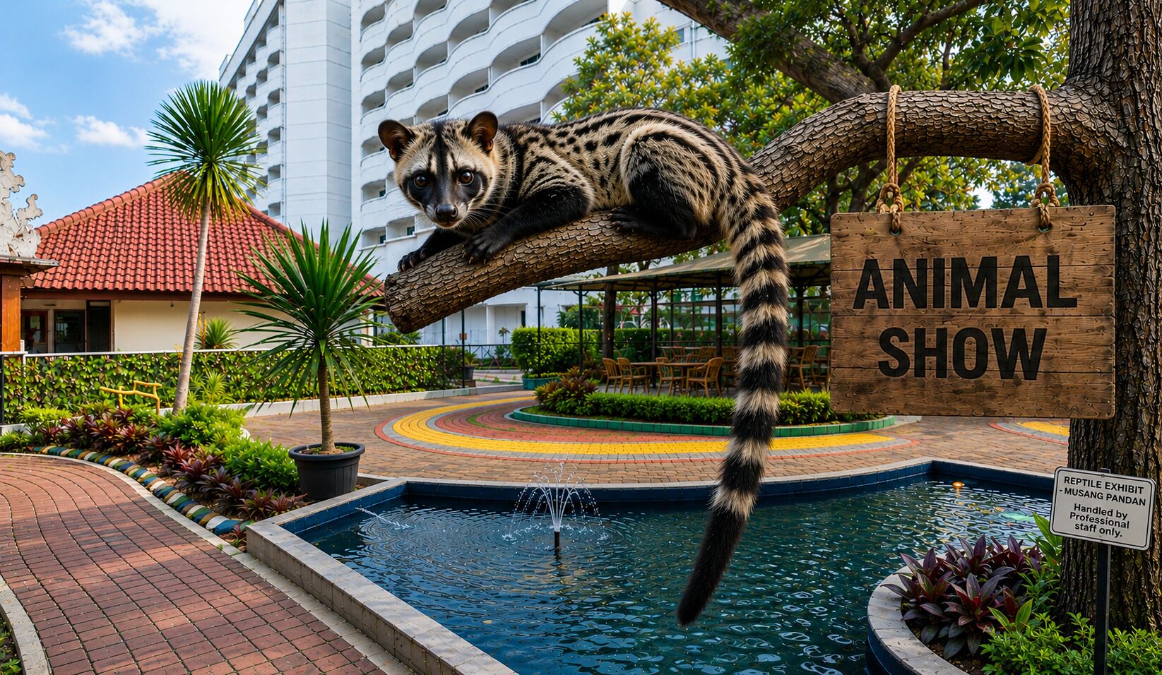 Children's play area - outdoor